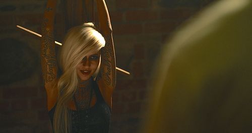 Ben Whalen and Sara Fabel in Anarchy Parlor (2015)