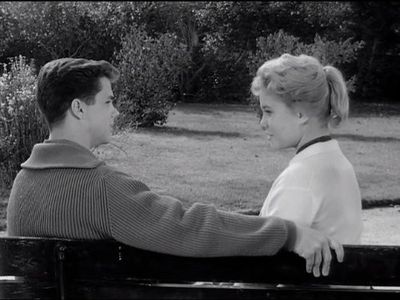 Tony Dow and Cheryl Holdridge in Leave It to Beaver (1957)