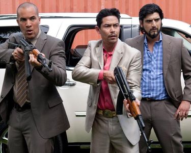 Coby Bell, Anthony Ruivivar, and Peter Anaya on USA Network's 