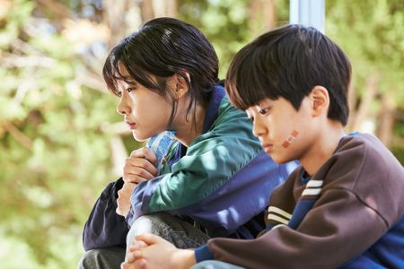 Si-wan Park and Hoyeon in Squid Game (2021)