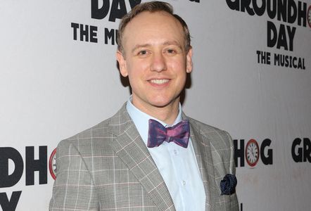 John Sanders (Ned Ryerson) at Groundhog Day: The Musical opening on Broadway