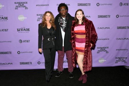 Susan Gallagher, Jordan Blair Mangold Brown, and Okea Eme-Akwari at an event for Beast Beast (2020)