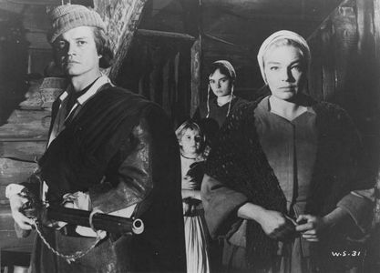 Jean Gaven and Simone Signoret in The Crucible (1957)