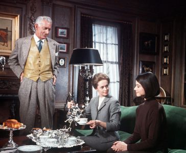 Diane Baker, Tippi Hedren, and Alan Napier in Marnie (1964)