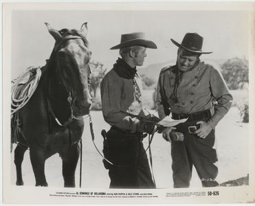 Dan Duryea and Dick Foran in Al Jennings of Oklahoma (1951)