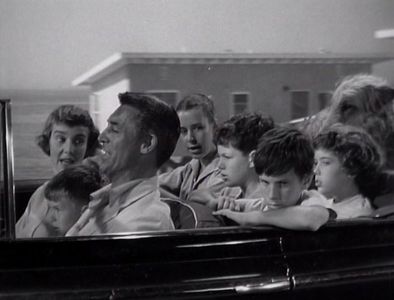 Cary Grant, Malcolm Cassell, Betsy Drake, Gay Gordon, Iris Mann, Clifford Tatum Jr., and George Winslow in Room for One 