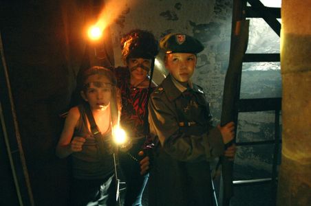 Jules Sitruk, Bill Milner, and Will Poulter in Son of Rambow (2007)