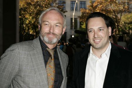 David O. Sacks and Christopher Buckley at an event for Thank You for Smoking (2005)