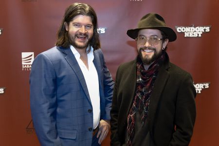Phil Blattenberger and Jackson Rathbone at the theatrical premiere of CONDOR'S NEST