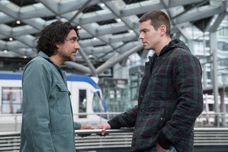 Naveen Andrews and Brian J. Smith in Sense8 (2015)