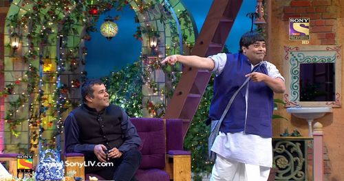 Chetan Bhagat in The Kapil Sharma Show (2016)