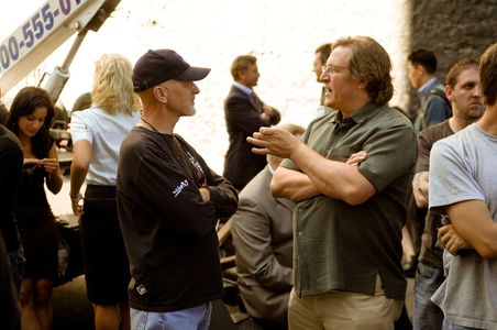Ian Bryce and Lorenzo di Bonaventura in Transformers (2007)