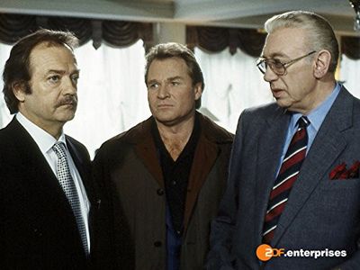 Jürgen Schmidt, Horst Tappert, and Fritz Wepper in Derrick (1974)