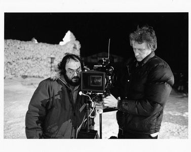 Stanley Kubrick and Garrett Brown in The Shining (1980)