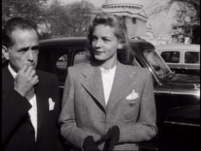 Lauren Bacall and Humphrey Bogart in Cold War (1998)