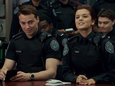 Peter Mooney and Priscilla Faia in Rookie Blue (2010)