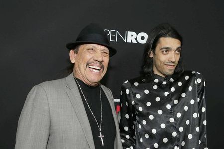 Danny Trejo at an event for Triple 9 (2016)