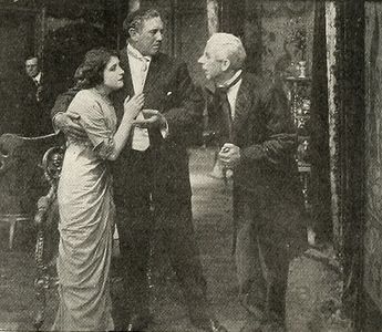 Maurice Costello and Mary Charleson in The Mystery of the Silver Skull (1913)