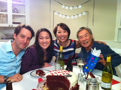 Jeanne Sakata featured in SEX AND MARRIAGE, webseries on Justin Lin's YOMYOMF YouTube channel. L to R: John Pollono, Suz