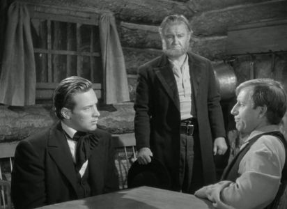 William Holden, Frank Ferguson, and Tom Tully in Rachel and the Stranger (1948)