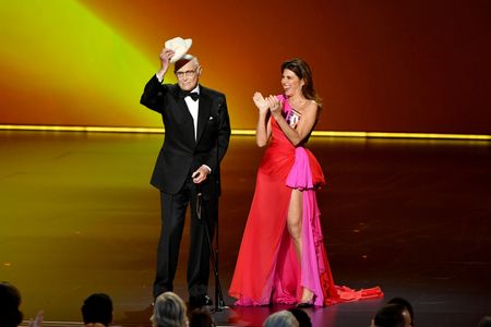 Marisa Tomei and Norman Lear at an event for The 71st Primetime Emmy Awards (2019)