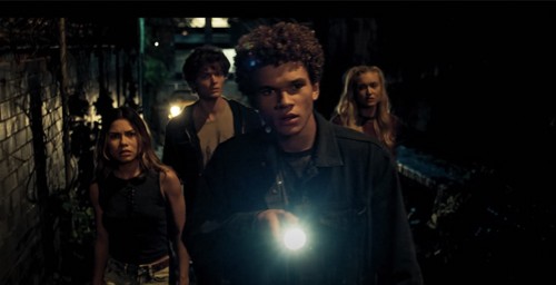 Tyler Lawrence Gray, Armani Jackson, Bella Shepard, and Chloe Rose Robertson in Wolf Pack (2023)