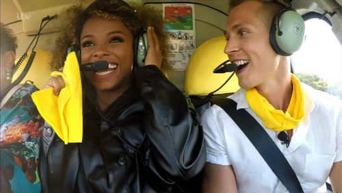Fleur East and James McVey in I'm a Celebrity, Get Me Out of Here! (2002)