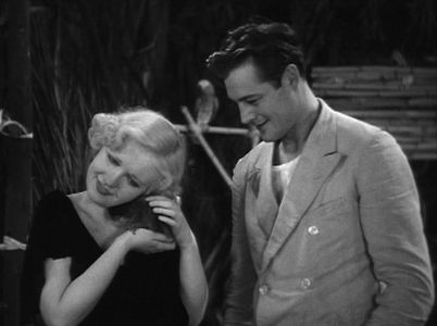 Anita Page and Charles Starrett in Jungle Bride (1933)