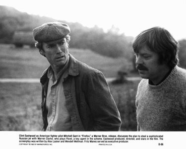 Clint Eastwood and Warren Clarke in Firefox (1982)
