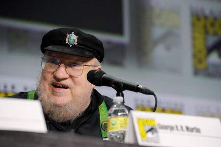 George R.R. Martin at an event for House of the Dragon (2022)