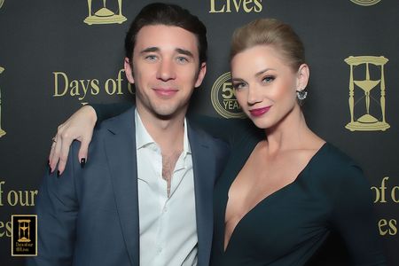 Billy Flynn and Gina Comparetto at the Days of Our Lives 50th Anniversary Event (2015)