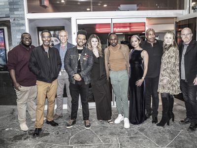 Salma Shaw and the team of Silent Partner at the New York Shorts International Film Festival