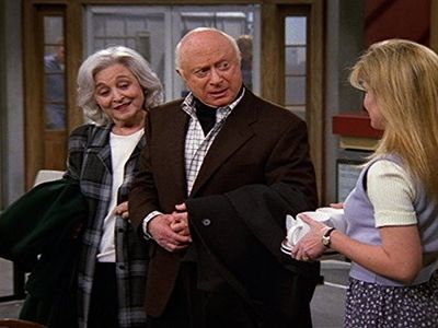 Crystal Bernard, Norman Lloyd, and Rebecca Schull in Wings (1990)
