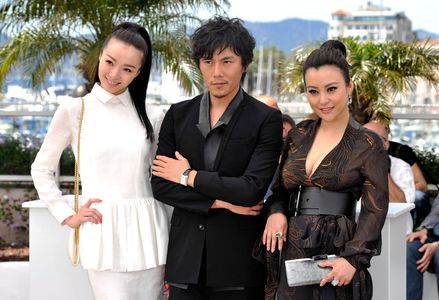 Lei Hao, Hao Qin, and Xi Qi at an event for Mystery (2012)