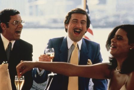 Robert De Niro, Jerry Lewis, and Diahnne Abbott in The King of Comedy (1982)