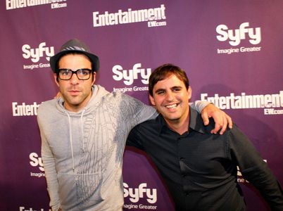 Roberto Orci and Zachary Quinto