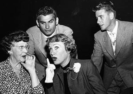 Eve Arden, Richard Crenna, Jeff Chandler, Gloria McMillan, and Jane Morgan in Our Miss Brooks (1952)