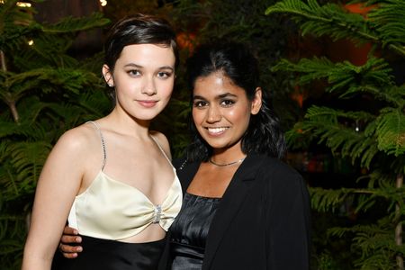 Linnea Berthelsen and Cailee Spaeny at an event for Devs (2020)