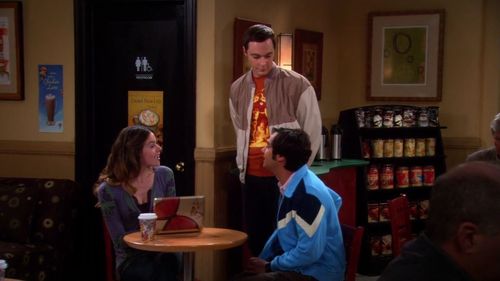 Jim Parsons, Tiffany Dupont, and Kunal Nayyar in The Big Bang Theory (2007)