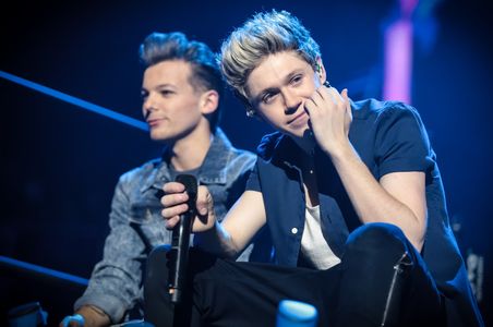 Niall Horan and Louis Tomlinson in One Direction: This Is Us (2013)