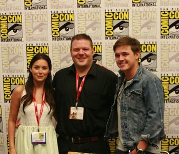 Jesse McCartney, Alexa Vega and Sean Patrick O'Reilly at San Diego Comic Con