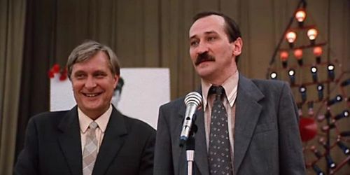 Oleg Basilashvili and Leonid Filatov in Zerograd (1988)