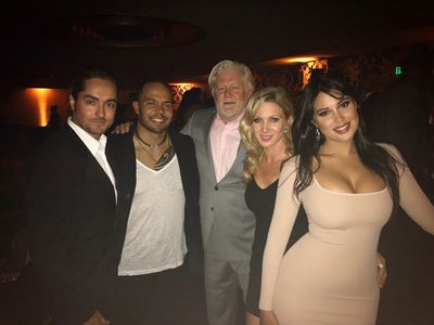 McKay Daines at Maxim 100 Party with Shadow Wolves Cast and Co-Executive Producer Dave Dawson