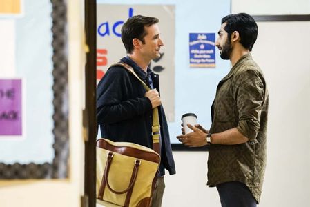 Noah Wyle and Vinny Chhibber in The Red Line on CBS