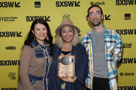Mayumi Yoshida, Sebastien Galina, and Lynne Lee at an event for Different Than Before (2023)