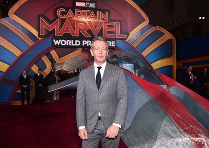 Ben Mendelsohn at an event for Captain Marvel (2019)