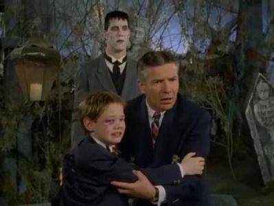 John DeSantis, Ed Evanko, and Sean Smith in The New Addams Family (1998)