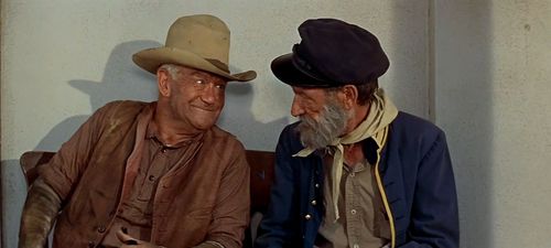 Edgar Dearing and Hank Patterson in No Name on the Bullet (1959)