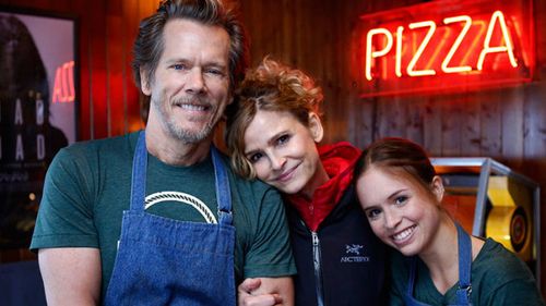 Kevin Bacon, Kyra Sedgwick, and Ryann Shane in Story of a Girl (2017)