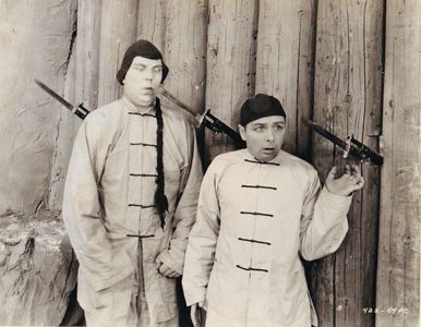 George K. Arthur and Karl Dane in China Bound (1929)